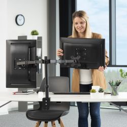 � HAMA ��������� ��������� Holder 2 33-81 cm (13"-32") 2 scr black 00118491 - �������� 2