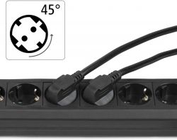 Удлинитель-фильтр сетевой Hama 6xТип F, 3x1.5мм кв, 16A, 5м, чёрный 00137266 - Картинка 5