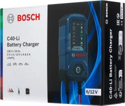 Зарядний пристрій Bosch C40-LI, 6/12В, 1.2-120А·год, 5А, IP65 (0 189 921 040) 0189921040 - Картинка 7