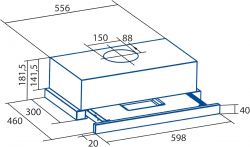 Вытяжка Cata TFH 6430 gwh (02010009) - Картинка 5
