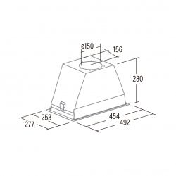Вытяжка Cata GL 45 X (02030305) - Картинка 4