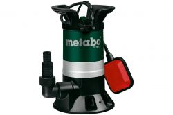 Насос дренажный для грязной воды Metabo PS 7500 S , 450 Вт, 7.5 кубов/час, высота подачи 5 м, погружение до 5м, подключение 1"/1.25", 4.8 кг 0250750000