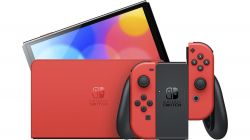   Nintendo Switch OLED Red Mario Special Edition 045496453633 -  9