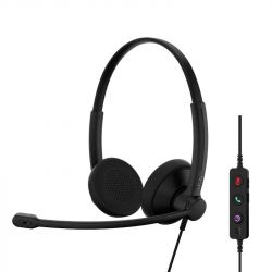 ��������� ������������ ������ On-Ear EPOS IMPACT 100 MS, USB C + A, Microsoft Teams, ���������������, 2�, ������ 1001421