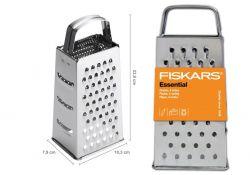 Fiskars Тертка 4-х стороння Essential, нерж. сталь 1023798 - Картинка 5