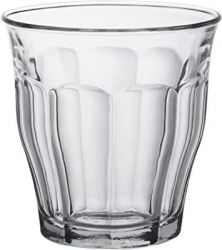 Набор стаканов Duralex Picardie низких, 250мл, h-90см, 6шт, стекло 1027AB06