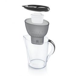 Brita Фільтр-глечик Marella Memo MXPro 2.4л (1.4л очищеної води) + 3 картриджа графіт 1052796 - Картинка 2