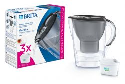 Brita Фільтр-глечик Marella Memo MXPro 2.4л (1.4л очищеної води) + 3 картриджа графіт 1052796 - Картинка 6