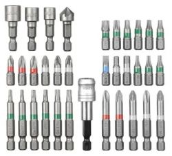���� Einhell KWB, ����� 34��, 1/4", �������������, �������� ������� 3��, ��������, SL,PH,PZ,H,T, ���� 108801 - �������� 3