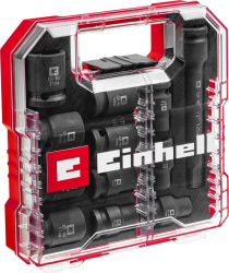 Набір ударних торцевих головок Einhell 40мм 1/2" 10-21 мм 12шт кейс 0.78кг 109283 - Картинка 6