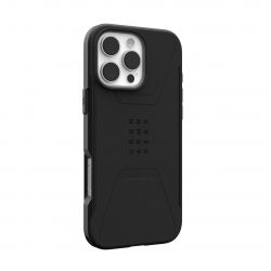 Чехол UAG для iPhone 16 Pro Max, Civilian Magsafe, Black 114445114040 - Картинка 2