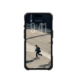 Чохол UAG для iPhone 17 Pro, Metropolis LT MagSafe, Kevlar Black 114517113940 - Картинка 9
