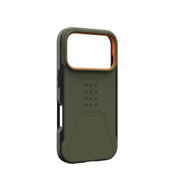 Чохол UAG для iPhone 17 Pro, Civilian MagSafe, Olive/Orange 114545117297 - Картинка 14