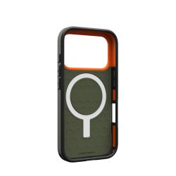 Чохол UAG для iPhone 17 Pro, Civilian MagSafe, Olive/Orange 114545117297 - Картинка 13
