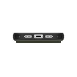 Чохол UAG для iPhone 17 Pro, Civilian MagSafe, Olive/Orange 114545117297 - Картинка 6