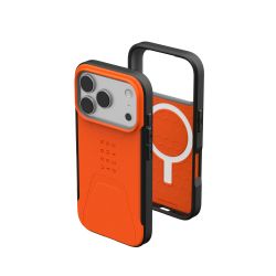 Чехол UAG для iPhone 17 Pro, Civilian MagSafe, Orange 114545119797 - Картинка 4