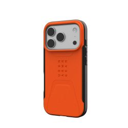 Чехол UAG для iPhone 17 Pro, Civilian MagSafe, Orange 114545119797 - Картинка 3