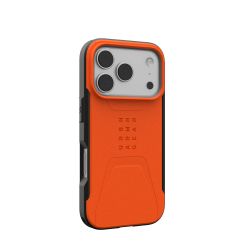 Чехол UAG для iPhone 17 Pro, Civilian MagSafe, Orange 114545119797 - Картинка 2