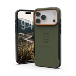Чохол UAG для iPhone 17 Pro Max, Civilian MagSafe, Olive/Orange 114546117297 - Картинка 2
