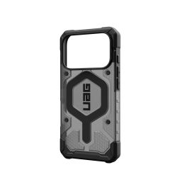Чохол UAG для iPhone 17 Pro, Pathfinder Clear MagSafe, Ash/Black 114551113140 - Картинка 10
