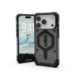 Чохол UAG для iPhone 17 Pro, Pathfinder Clear MagSafe, Ash/Black 114551113140 - Картинка 5