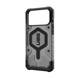 Чохол UAG для iPhone 17 Pro Max, Pathfinder Clear MagSafe, Ash/Black 114552113140 - Картинка 14