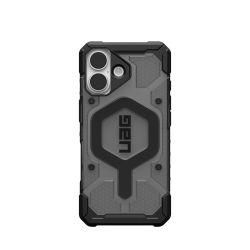  UAG  iPhone 17, Pathfinder Clear MagSafe, Ash/Black 114553113140