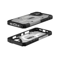 Чохол UAG для iPhone 17, Pathfinder Clear MagSafe, Ice/Silver 114553114333 - Картинка 7
