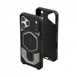 ����� UAG ��� iPhone 18 Pro Max, Monarch Pro Magsafe, Titanium 114568113636
