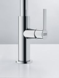 Смеситель для кухни Franke Maris Slim J, дл.излива - 252мм, поворотный, 1 рычаг, хром 115.0728.384 - Картинка 3