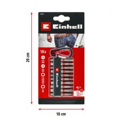 Набор ударных Einhell 50мм карабин 10шт 0.13кг 118623 - Картинка 6