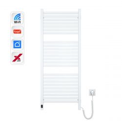 Полотенцесушитель Navin электрический Авангард Х, 1200х480х71мм, Wi-Fi, сталь, белый, правое подключение 12-172055-4812 - Картинка 2