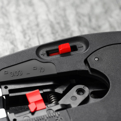 Съемник изоляции KNIPEX MultiStrip, автоматический, 0.03-10мм2 кусачки, регулировка длины, 195мм, 0.170кг 12-72-190 - Картинка 5