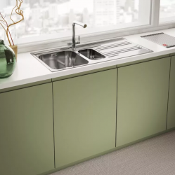 Змішувач для кухні Franke Lina L Clear Water 2.0, довж.виливу - 254 мм, поворотний, 1 важіль , хром 120.0730.779 - Картинка 4