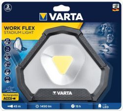 VARTA Ліхтар Інспекційний Work Flex Stadium, IP54, до 1450 люмен, до 45 метрів, 3 режими, передзаряджаємий ліхтар, Micro-USB 18647101401 - Картинка 6