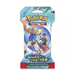 Колекційна карткова гра Pokemon: Journey Together Sleeved Booster, бустер пак (1 шт) 196214108264 - Картинка 2