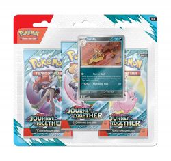 Колекційна карткова гра Pokemon: Scarlet & Violet - Journey Together - 3 Pack Blister 196214108363 - Картинка 2