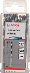 Сверло по металлу Bosch HSS-PointTeQ, 5х52х86мм, 10шт 2.608.577.218 - Картинка 8