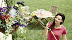 Ороситель ручной Karcher Premium", Штанга для полива телескопическая, душ садовый, 6 режимов, поворотное основание 2.645-137.0 - Картинка 4