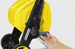 Катушка для шланга Karcher "HT 3.400", складная, регулировка высоты ручки тележки, длина шланга: 1/2" 40м, 5/8" 30м, 3/4" 20м 2.645-180.0 - Картинка 4