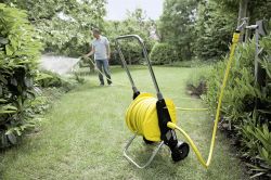 Катушка для шланга Karcher "HT 3.400", складная, регулировка высоты ручки тележки, длина шланга: 1/2" 40м, 5/8" 30м, 3/4" 20м 2.645-180.0 - Картинка 2