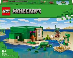  LEGO Minecraft  THE TURTLE BEACH HOUSE(  ) 21254