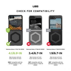  UAG  Samsung Galaxy Z Flip 7, Mouve with Magnet, Ash 214504113131 -  3