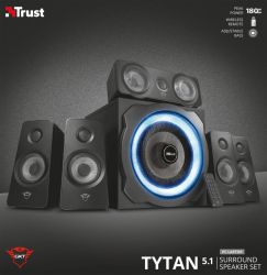 Акустическая система (Колонки) Trust 5.1 GXT 658 Tytan Surround Speaker System Black 21738_TRUST - Картинка 9