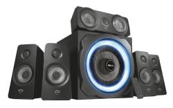   () Trust 5.1 GXT 658 Tytan Surround Speaker System Black 21738_TRUST -  3