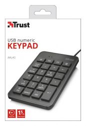   Trust Xalas USB Numeric Keypad BLACK 22221_TRUST -  4