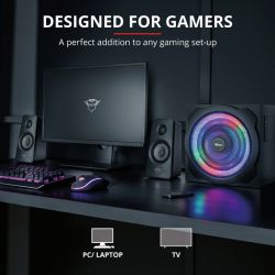 Акустическая система (Колонки) Trust 2.1 GXT 629 Tytan RGB Black 22944_TRUST - Картинка 12