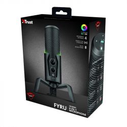    Trust GXT 258 Fyru USB 4-in-1 Streaming Microphone Black 23465_TRUST -  15