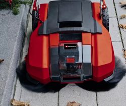 Подметальная машина аккумуляторная Einhell TE-SW 18/610 Li - Solo, PXC, 18В, ширина 610 мм, бак 20 л, 1800 м2/ч, 10.3 кг (без АКБ и ЗУ) 2352040 - Картинка 6