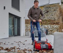 Подметальная машина аккумуляторная Einhell TE-SW 18/610 Li - Solo, PXC, 18В, ширина 610 мм, бак 20 л, 1800 м2/ч, 10.3 кг (без АКБ и ЗУ) 2352040 - Картинка 5